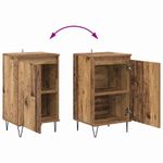 Casa si Gradina - Mobilier - Comode si corpuri - Comode - Bufet Pe perete Lemn vechi 40 x 35 x 70 cm Lemn compozit - Infinity.ro