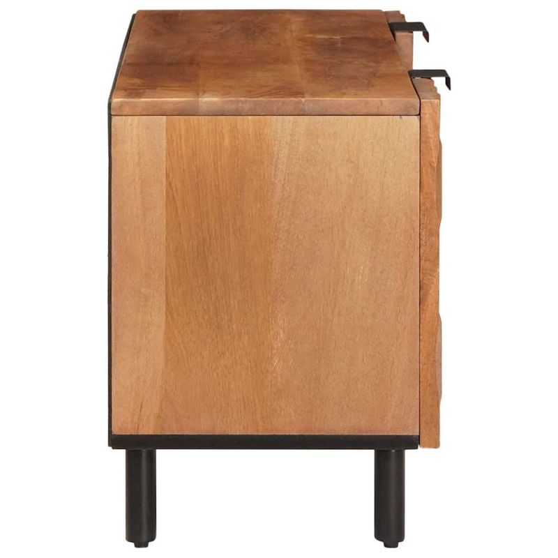 Casa si Gradina - Mobilier - Comode si corpuri - Comode - Cabinet TV cu raft Finisaj Acacia Maro 105 x 33,5 x 46 cm - Infinity.ro