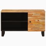 Casa si Gradina - Mobilier - Comode si corpuri - Comode - Cabinet TV cu raft Maro 80 x 31,5 x 46 cm Lemn de mango solid - Infinity.ro