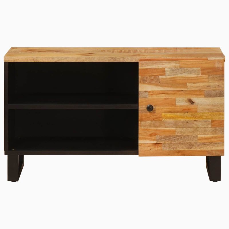 Casa si Gradina - Mobilier - Comode si corpuri - Comode - Cabinet TV cu raft Maro 80 x 31,5 x 46 cm Lemn de mango solid - Infinity.ro