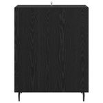 Casa si Gradina - Mobilier - Comode si corpuri - Comode - Bufet Stejar Negru 69,5 x 34 x 90 cm Lemn compozit - Infinity.ro