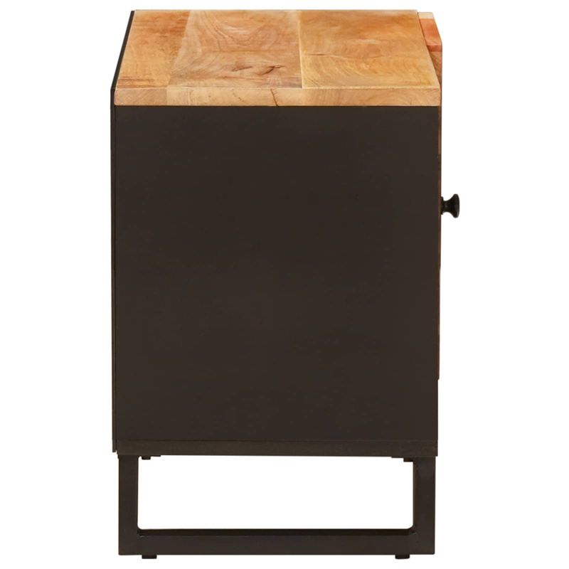 Casa si Gradina - Mobilier - Comode si corpuri - Comode - Cabinet TV cu raft Maro 80 x 31,5 x 46 cm Lemn de mango solid - Infinity.ro