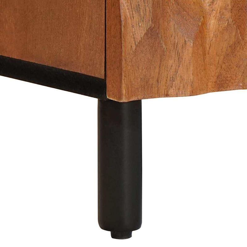 Casa si Gradina - Mobilier - Comode si corpuri - Comode - Cabinet TV cu raft Finisaj Acacia Maro 105 x 33,5 x 46 cm - Infinity.ro