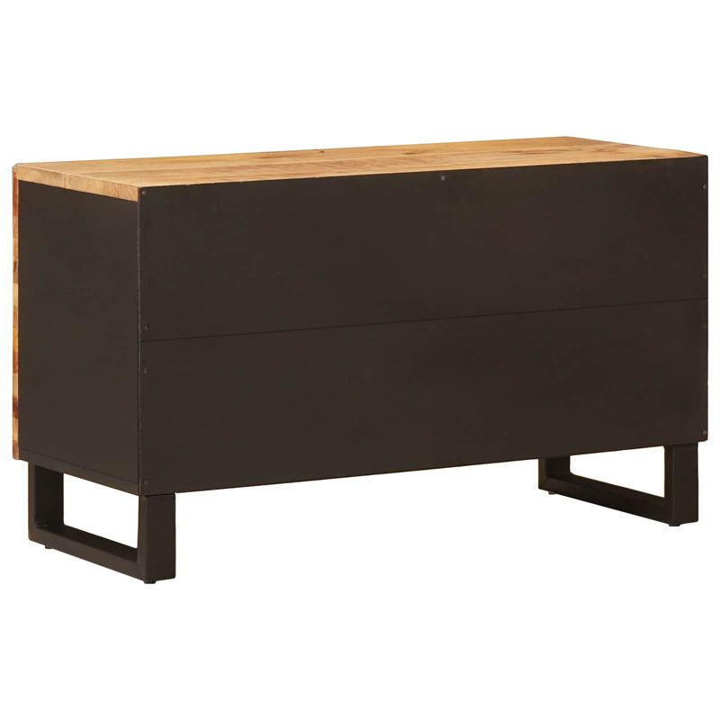 Casa si Gradina - Mobilier - Comode si corpuri - Comode - Cabinet TV cu raft Maro 80 x 31,5 x 46 cm Lemn de mango solid - Infinity.ro