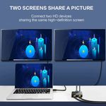 TV, Audio-Video si Foto - Accesorii TV si audio - Splittere si amplificatoare - Splitter HDMI 1x2 4K cu Amplificator Staryon® 1 In 2 Out HDMI - Suporta pana la 1080P/60Hz, HDCP 1.4, Suport 3D, Negru - Infinity.ro