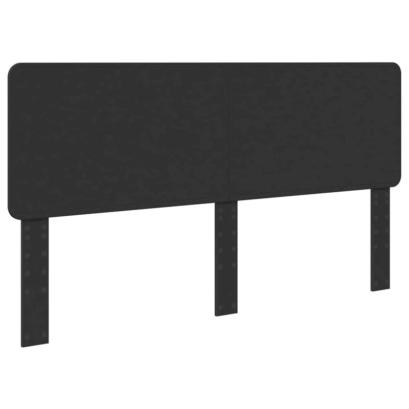 Casa si Gradina - Mobilier - Paturi si accesorii - Paturi - Cadru de pat cu headboard Negru 180 x 200 cm Lemn de pin masiv - Infinity.ro