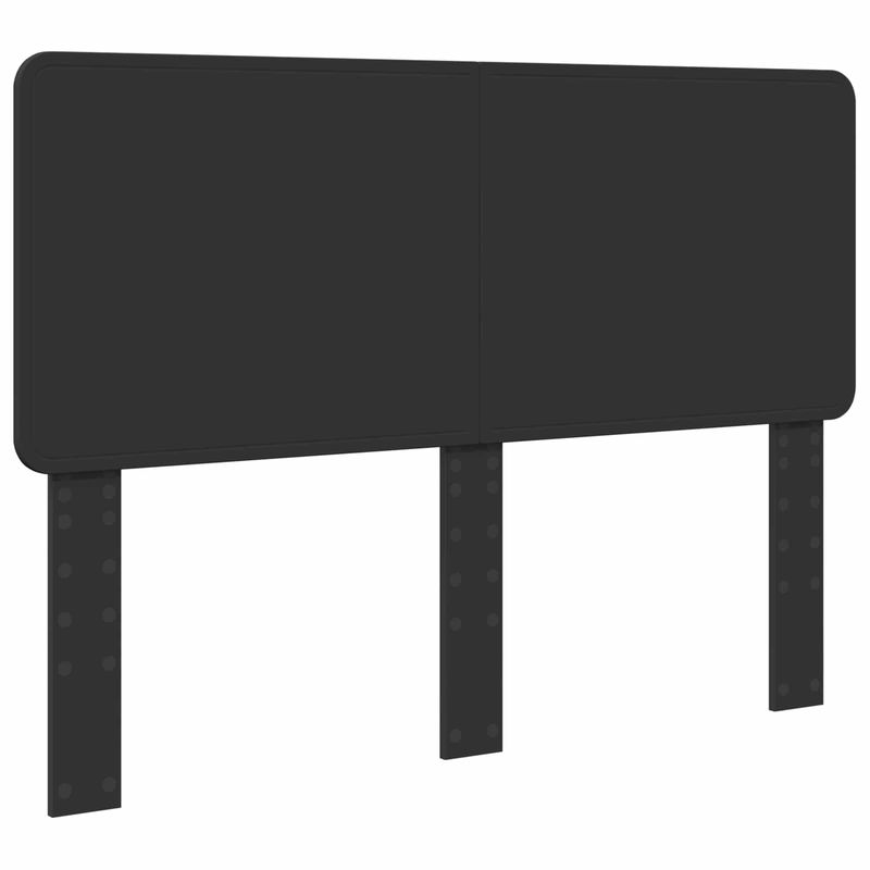 Casa si Gradina - Mobilier - Paturi si accesorii - Paturi - Cadru de pat cu headboard Negru 160 x 200 cm Lemn compozit - Infinity.ro