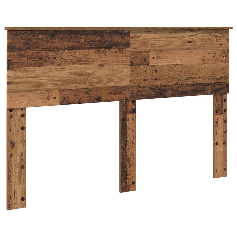 Casa si Gradina - Mobilier - Paturi si accesorii - Paturi - Cadru de pat cu headboard Lemn vechi 140 x 190 cm Lemn compozit - Infinity.ro