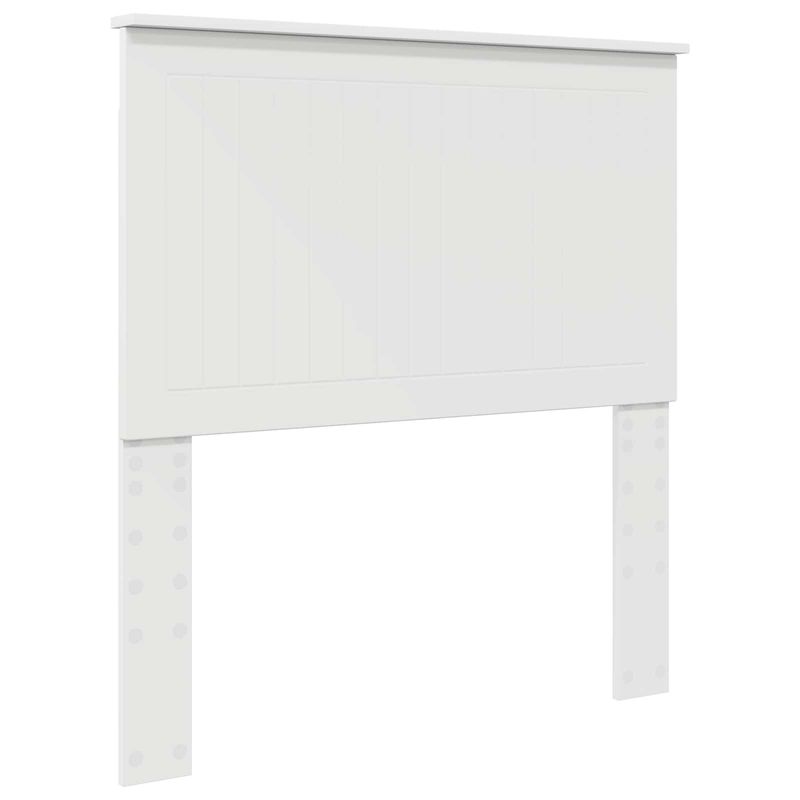 Casa si Gradina - Mobilier - Paturi si accesorii - Paturi - Cadru de pat cu sertar Alb 90 x 200 cm Lemn Ingineresc - Infinity.ro