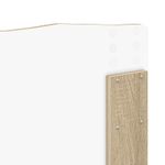 Casa si Gradina - Mobilier - Paturi si accesorii - Paturi - Cadru de pat cu headboard Sonoma 120 x 200 cm Lemn de pin masiv - Infinity.ro