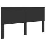 Casa si Gradina - Mobilier - Paturi si accesorii - Paturi - Cadru de pat cu sertar Negru 180 x 200 cm Lemn Ingineresc - Infinity.ro