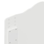 Casa si Gradina - Mobilier - Paturi si accesorii - Paturi - Cadru de pat cu headboard Alb 90 x 190 cm Lemn de pin masiv - Infinity.ro