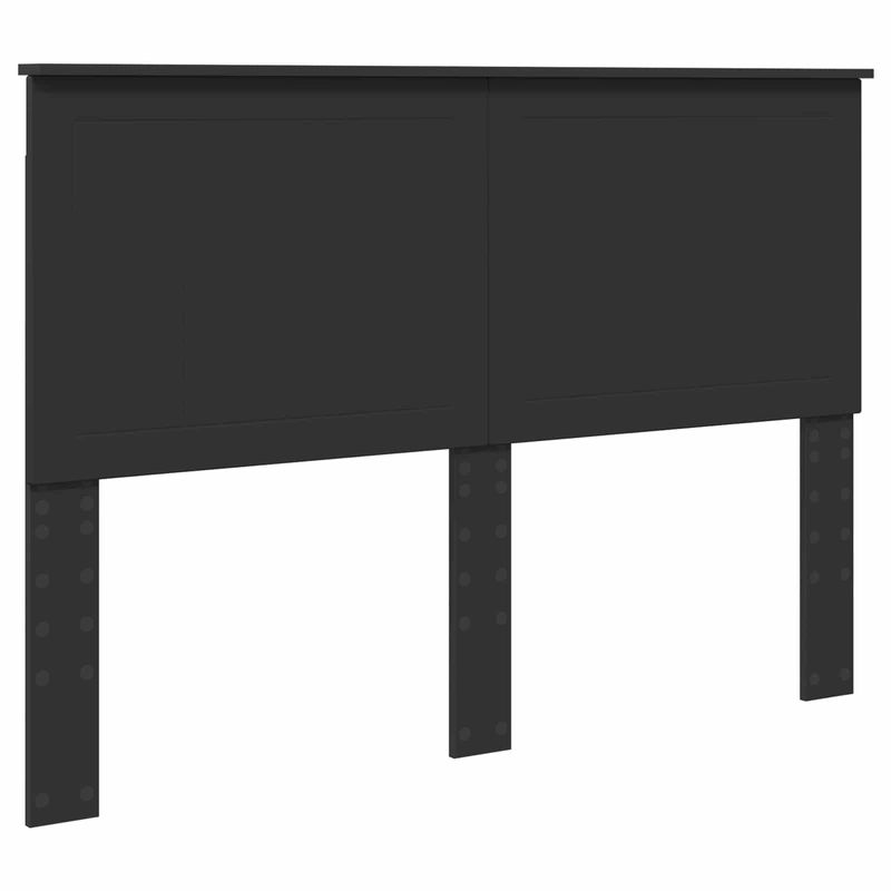 Casa si Gradina - Mobilier - Paturi si accesorii - Paturi - Cadru de pat cu sertar Negru 140 x 190 cm Lemn Ingineresc - Infinity.ro