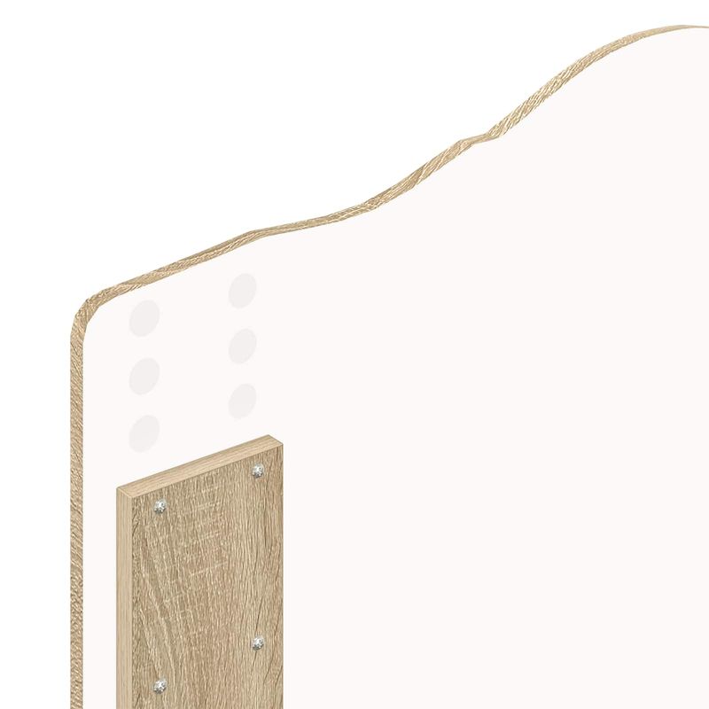 Casa si Gradina - Mobilier - Paturi si accesorii - Paturi - Cadru de pat cu headboard Sonoma 90 x 190 cm Lemn de pin masiv - Infinity.ro