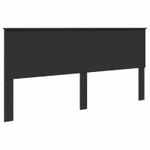 Casa si Gradina - Mobilier - Paturi si accesorii - Paturi - Cadru de pat cu sertar Negru 200 x 200 cm Lemn Ingineresc - Infinity.ro