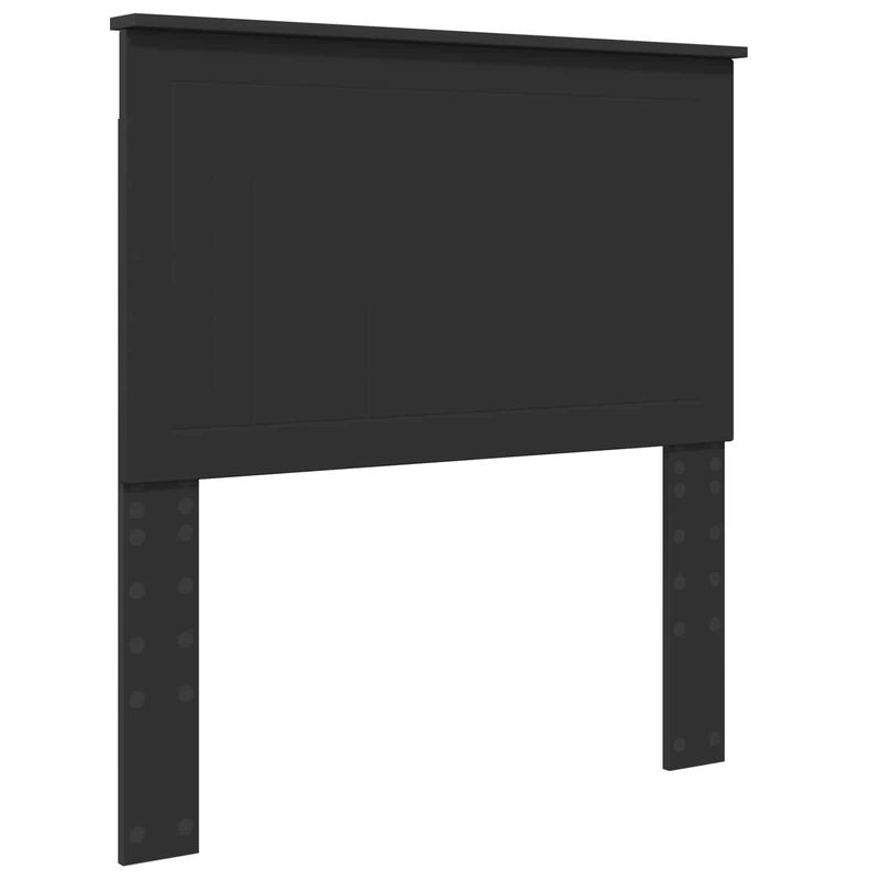 Casa si Gradina - Mobilier - Paturi si accesorii - Paturi - Cadru de pat cu sertar Negru 90 x 200 cm Lemn Ingineresc - Infinity.ro