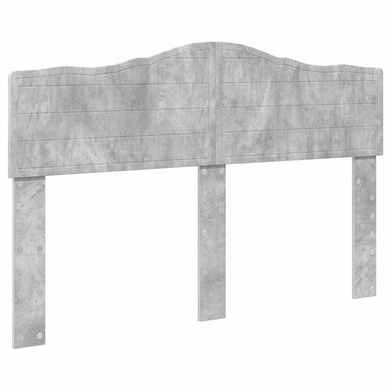 Casa si Gradina - Mobilier - Paturi si accesorii - Paturi - Cadru de pat Gri Concret 150 x 200 cm Lemn de pin masiv - Infinity.ro