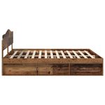 Casa si Gradina - Mobilier - Paturi si accesorii - Paturi - Cadru de pat Lemn vechi 180 x 200 cm Lemn de pin masiv - Infinity.ro