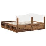 Casa si Gradina - Mobilier - Paturi si accesorii - Paturi - Cadru de pat Lemn vechi 180 x 200 cm Lemn de pin masiv - Infinity.ro