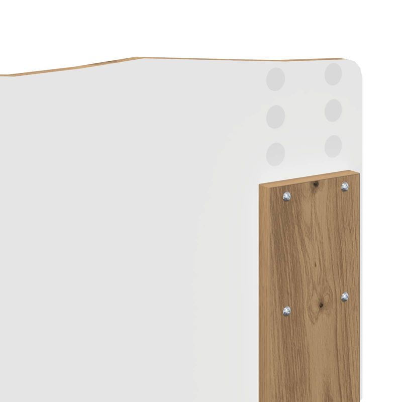 Casa si Gradina - Mobilier - Paturi si accesorii - Paturi - Cadru de pat Stejar artizanal 150 x 200 cm Lemn de pin masiv - Infinity.ro