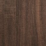 Casa si Gradina - Mobilier - Paturi si accesorii - Paturi - Cadru de pat Stejar inchis 135 x 190 cm Lemn Ingineresc - Infinity.ro