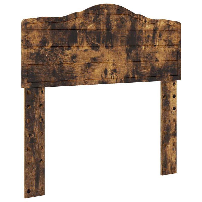 Casa si Gradina - Mobilier - Paturi si accesorii - Paturi - Cadru de pat Stejar fumuriu 90 x 200 cm Lemn de pin masiv - Infinity.ro