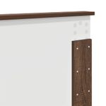 Casa si Gradina - Mobilier - Paturi si accesorii - Paturi - Cadru de pat Stejar inchis 120 x 200 cm Lemn compozit - Infinity.ro