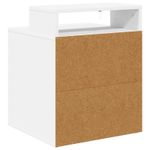Petshop - Accesorii petshop - Culcusuri si custi - Custi interior si exterior - Casa pentru pisici Alb 42,5 x 40 x 52,5 cm Lemn compozit - Infinity.ro