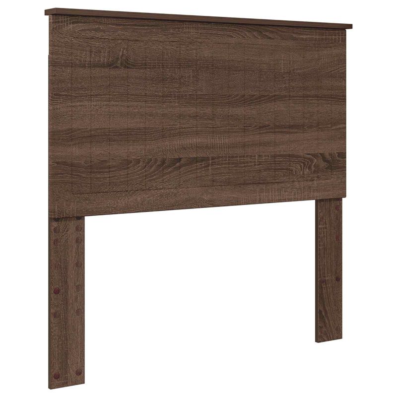 Casa si Gradina - Mobilier - Paturi si accesorii - Paturi - Cadru de pat Stejar inchis 100 x 200 cm Lemn Ingineresc - Infinity.ro