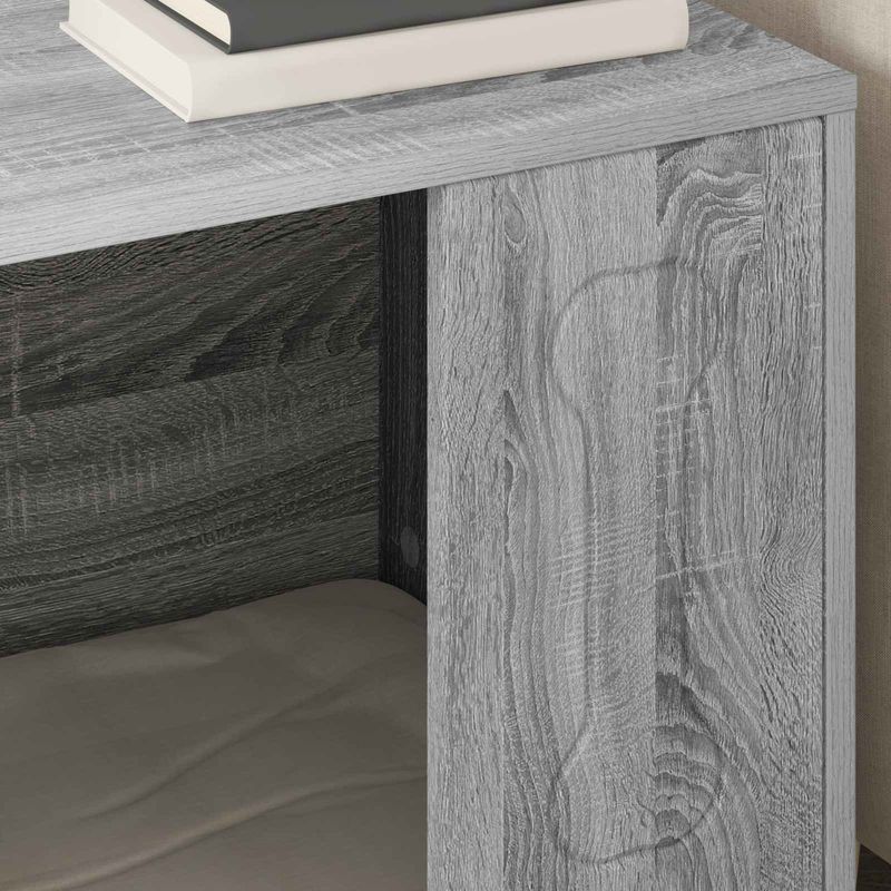 Petshop - Accesorii petshop - Culcusuri si custi - Custi interior si exterior - Casa pentru caini Gri Sonoma 44 x 42 x 49 cm Lemn compozit - Infinity.ro