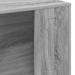 Petshop - Accesorii petshop - Culcusuri si custi - Custi interior si exterior - Casa pentru caini Gri Sonoma 44 x 42 x 49 cm Lemn compozit - Infinity.ro