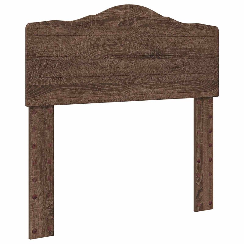 Casa si Gradina - Mobilier - Paturi si accesorii - Paturi - Cadru de pat Stejar inchis 75 x 190 cm Lemn de pin masiv - Infinity.ro
