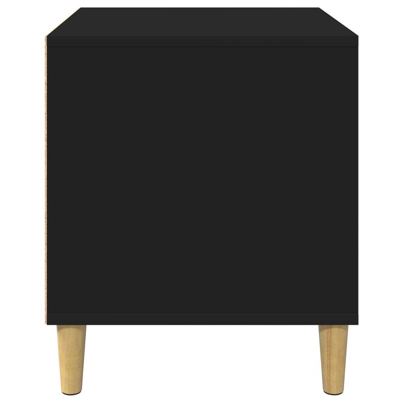 Petshop - Accesorii petshop - Culcusuri si custi - Custi interior si exterior - Casa pentru caini Negru 44 x 42 x 49 cm Lemn compozit - Infinity.ro