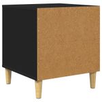 Petshop - Accesorii petshop - Culcusuri si custi - Custi interior si exterior - Casa pentru caini Negru 44 x 42 x 49 cm Lemn compozit - Infinity.ro