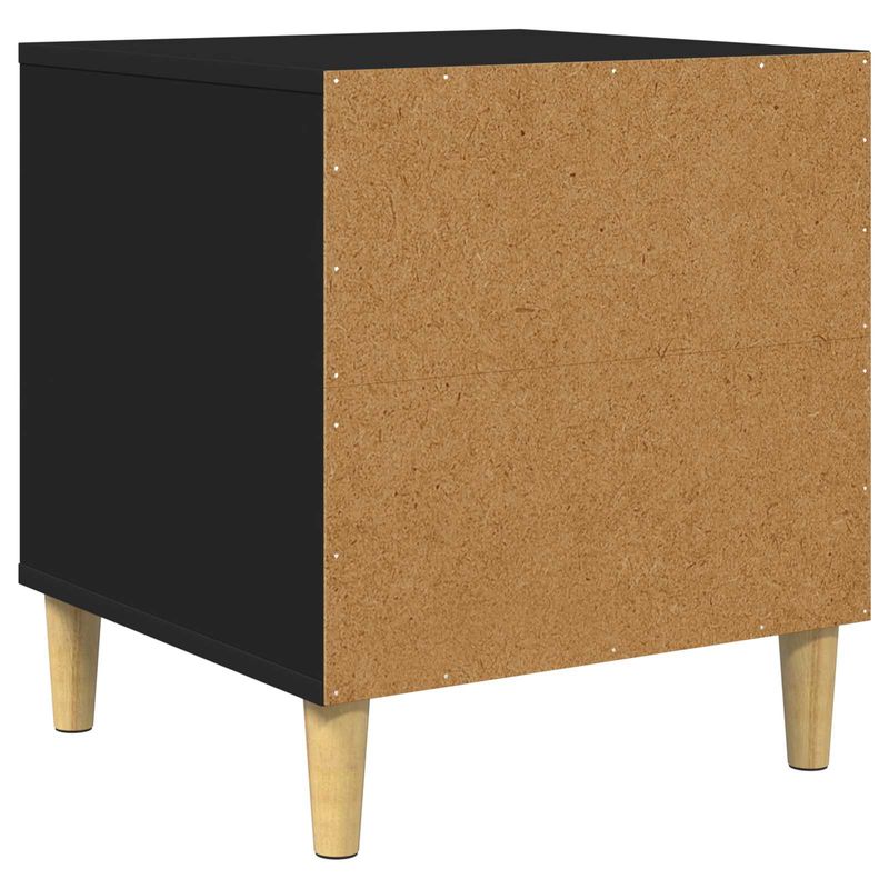 Petshop - Accesorii petshop - Culcusuri si custi - Custi interior si exterior - Casa pentru caini Negru 44 x 42 x 49 cm Lemn compozit - Infinity.ro