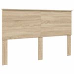 Casa si Gradina - Mobilier - Paturi si accesorii - Paturi - Cadru de pat Stejar Sonoma 160 x 200 cm Lemn Ingineresc - Infinity.ro