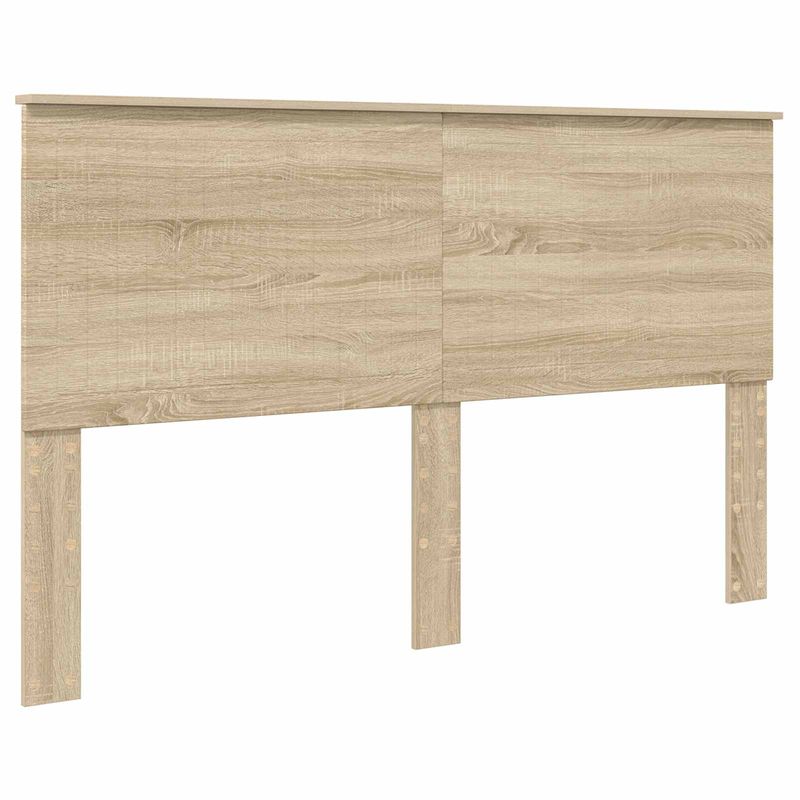Casa si Gradina - Mobilier - Paturi si accesorii - Paturi - Cadru de pat Stejar Sonoma 160 x 200 cm Lemn Ingineresc - Infinity.ro