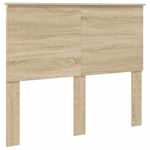 Casa si Gradina - Mobilier - Paturi si accesorii - Paturi - Cadru de pat Stejar Sonoma 120 x 190 cm Lemn Ingineresc - Infinity.ro