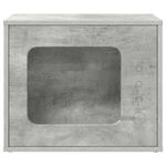 Petshop - Accesorii petshop - Jucarii animale - Ansambluri de joaca - Casa pentru pisici Beton 51 x 30 x 42 cm Lemn compozit - Infinity.ro