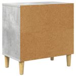 Petshop - Accesorii petshop - Culcusuri si custi - Custi interior si exterior - Casa pentru pisici Beton 51 x 30 x 52 cm Lemn compozit - Infinity.ro