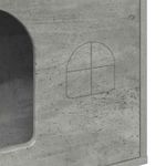 Petshop - Accesorii petshop - Culcusuri si custi - Custi interior si exterior - Casa pentru pisici Beton 51 x 30 x 52 cm Lemn compozit - Infinity.ro