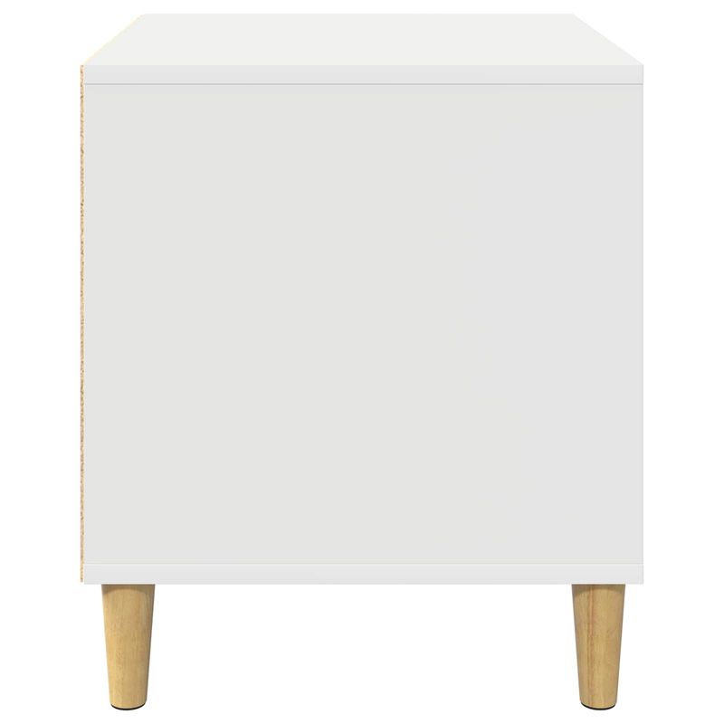 Petshop - Accesorii petshop - Culcusuri si custi - Custi interior si exterior - Casa pentru caini Alb 44 x 42 x 49 cm Lemn compozit - Infinity.ro