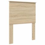 Casa si Gradina - Mobilier - Paturi si accesorii - Paturi - Cadru de pat Stejar Sonoma 75 x 190 cm Lemn Ingineresc - Infinity.ro