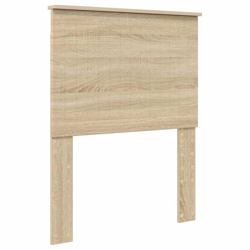 Casa si Gradina - Mobilier - Paturi si accesorii - Paturi - Cadru de pat Stejar Sonoma 75 x 190 cm Lemn Ingineresc - Infinity.ro