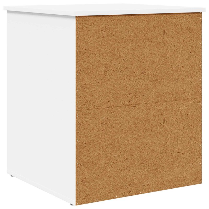 Petshop - Accesorii petshop - Culcusuri si custi - Custi interior si exterior - Casa pentru pisici Alb 53 x 52 x 60 cm Lemn compozit - Infinity.ro