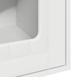 Petshop - Accesorii petshop - Culcusuri si custi - Custi interior si exterior - Casa pentru pisici Alb 53 x 52 x 60 cm Lemn compozit - Infinity.ro