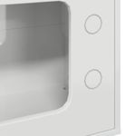 Petshop - Accesorii petshop - Jucarii animale - Ansambluri de joaca - Casa pentru pisici Alb Lucios 51 x 30 x 52 cm Lemn compozit - Infinity.ro