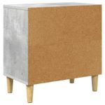 Petshop - Accesorii petshop - Culcusuri si custi - Custi interior si exterior - Casa pentru pisici Beton 51 x 30 x 52 cm Lemn compozit - Infinity.ro