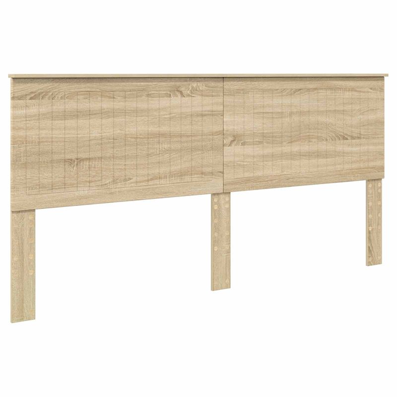 Casa si Gradina - Mobilier - Paturi si accesorii - Paturi - Cadru de pat Stejar Sonoma 200 x 200 cm Lemn Ingineresc - Infinity.ro