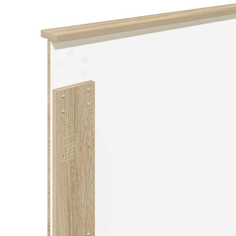 Casa si Gradina - Mobilier - Paturi si accesorii - Paturi - Cadru de pat Stejar Sonoma 75 x 190 cm Lemn Ingineresc - Infinity.ro